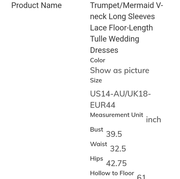 Trumpet Mermaid Wedding Dress - Picture 2 of 8